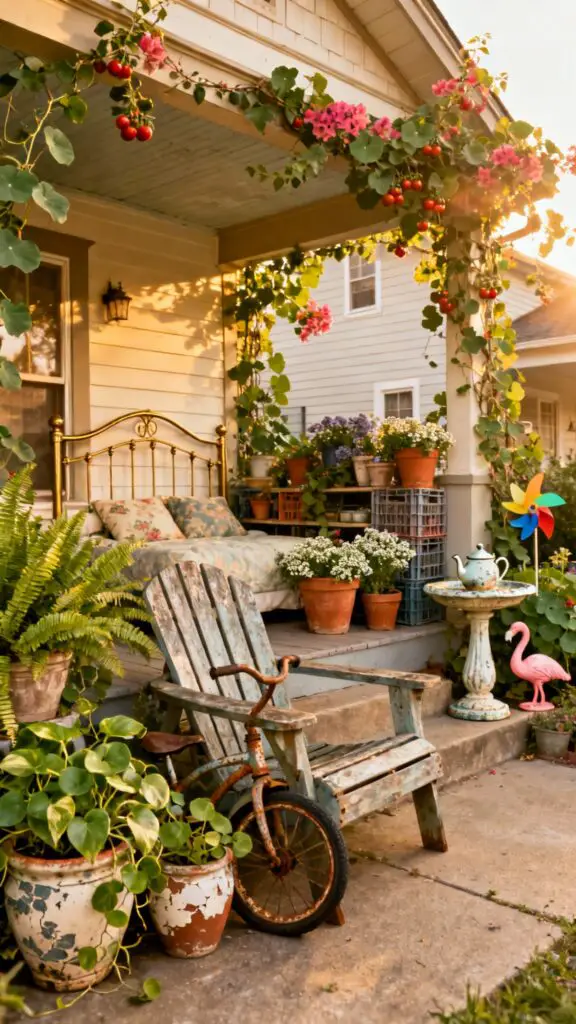 Cluttercore Garden Design Ideas