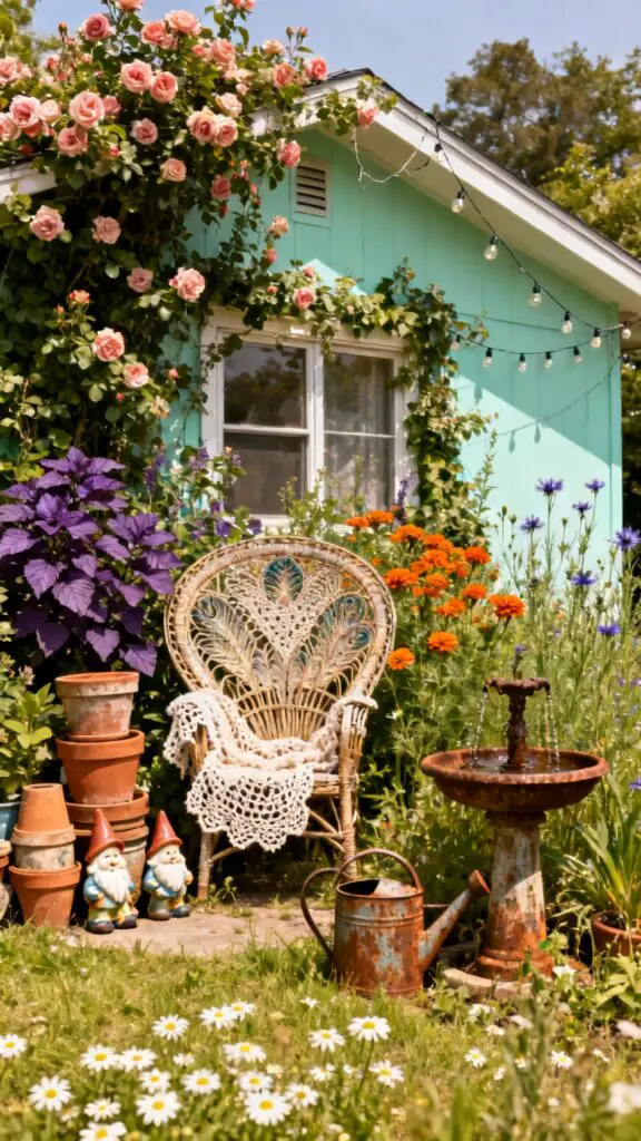 Cluttercore Backyard