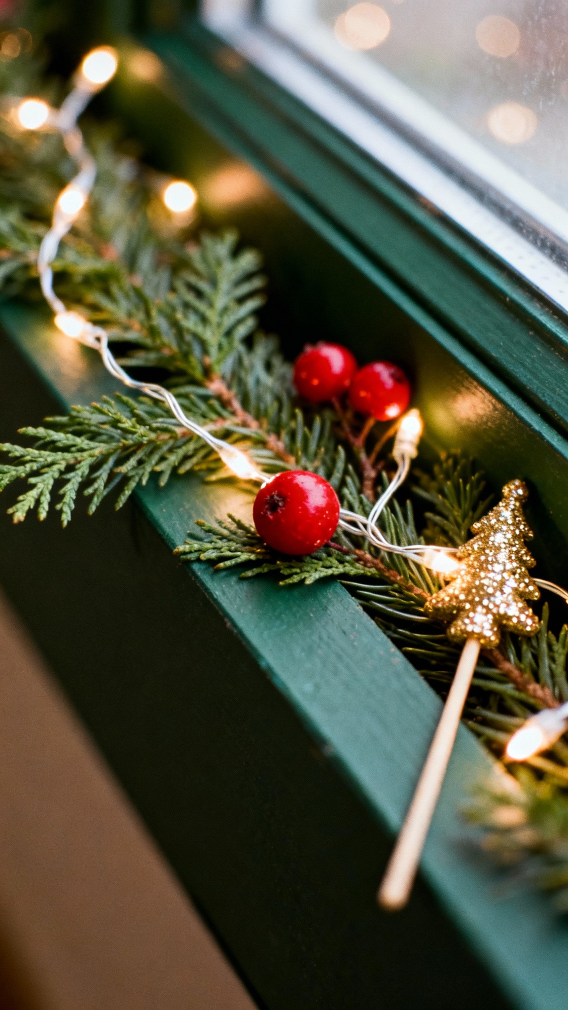 Window box LED lights