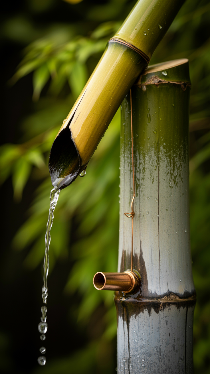 Shishi-Odoshi Japanese Bamboo Fountain