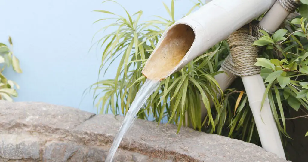 Shishi-Odoshi Japanese Bamboo Fountain