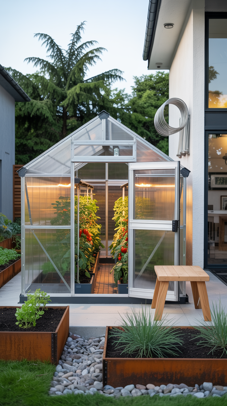 Polycarbonate Greenhouse