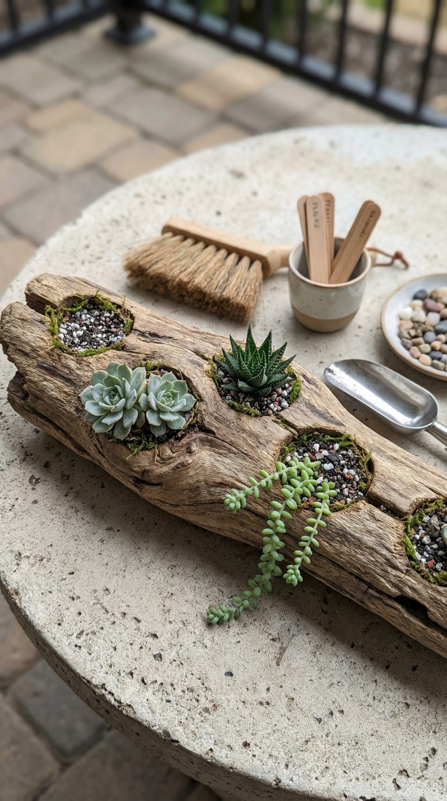 Driftwood Planters