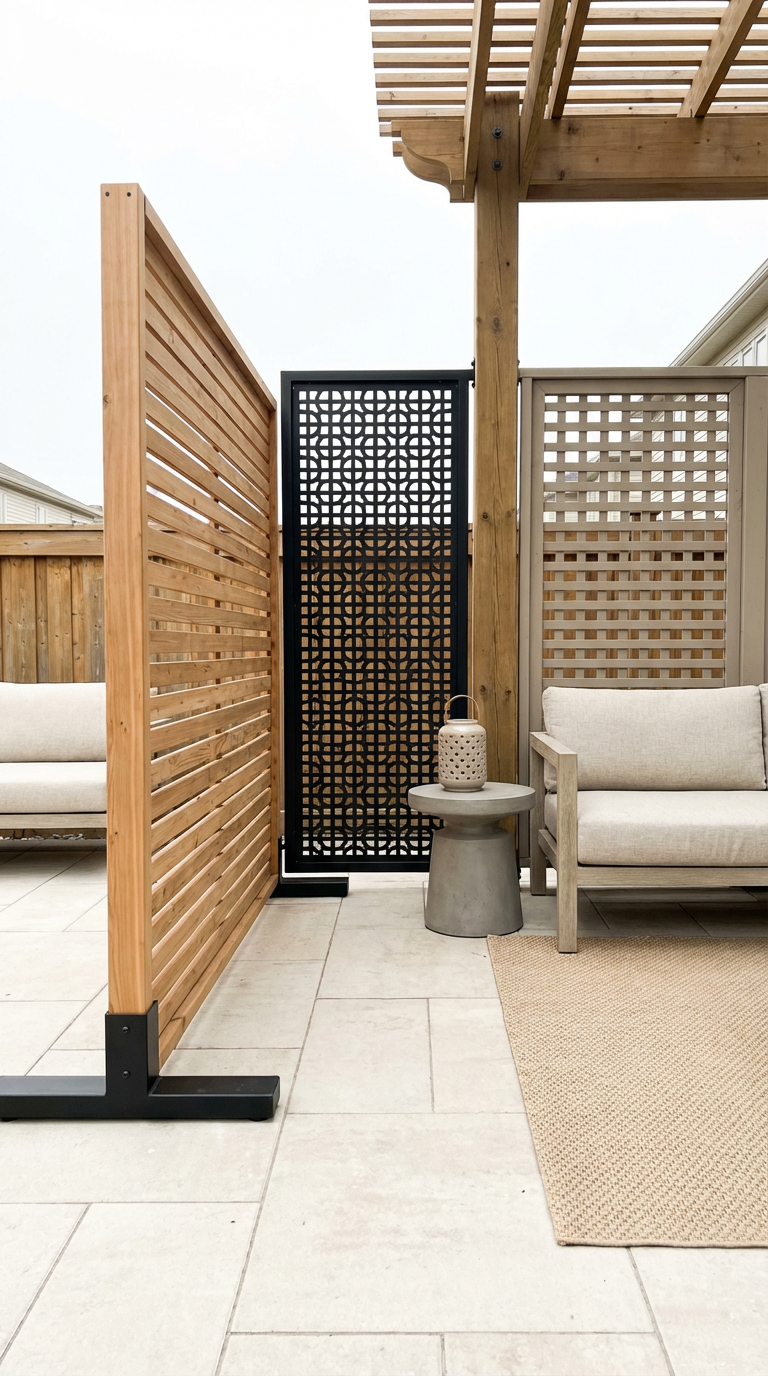 Patio privacy screen