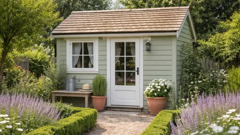 She Shed Styling for a Garden Retreat Vibe