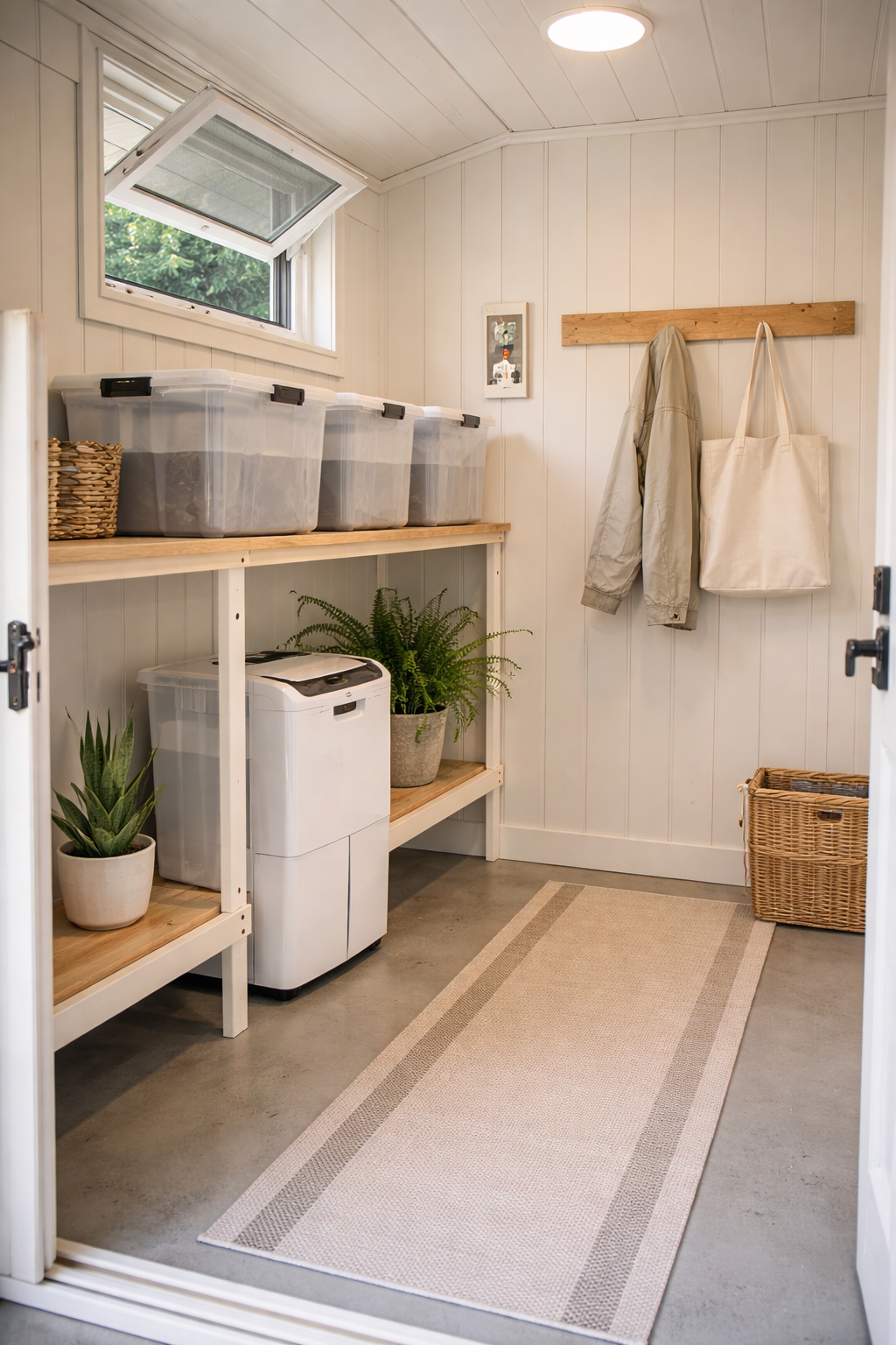 She shed ideas: ventilation and moisture control