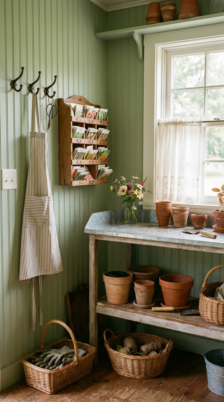 She shed ideas: cottage-style potting shed