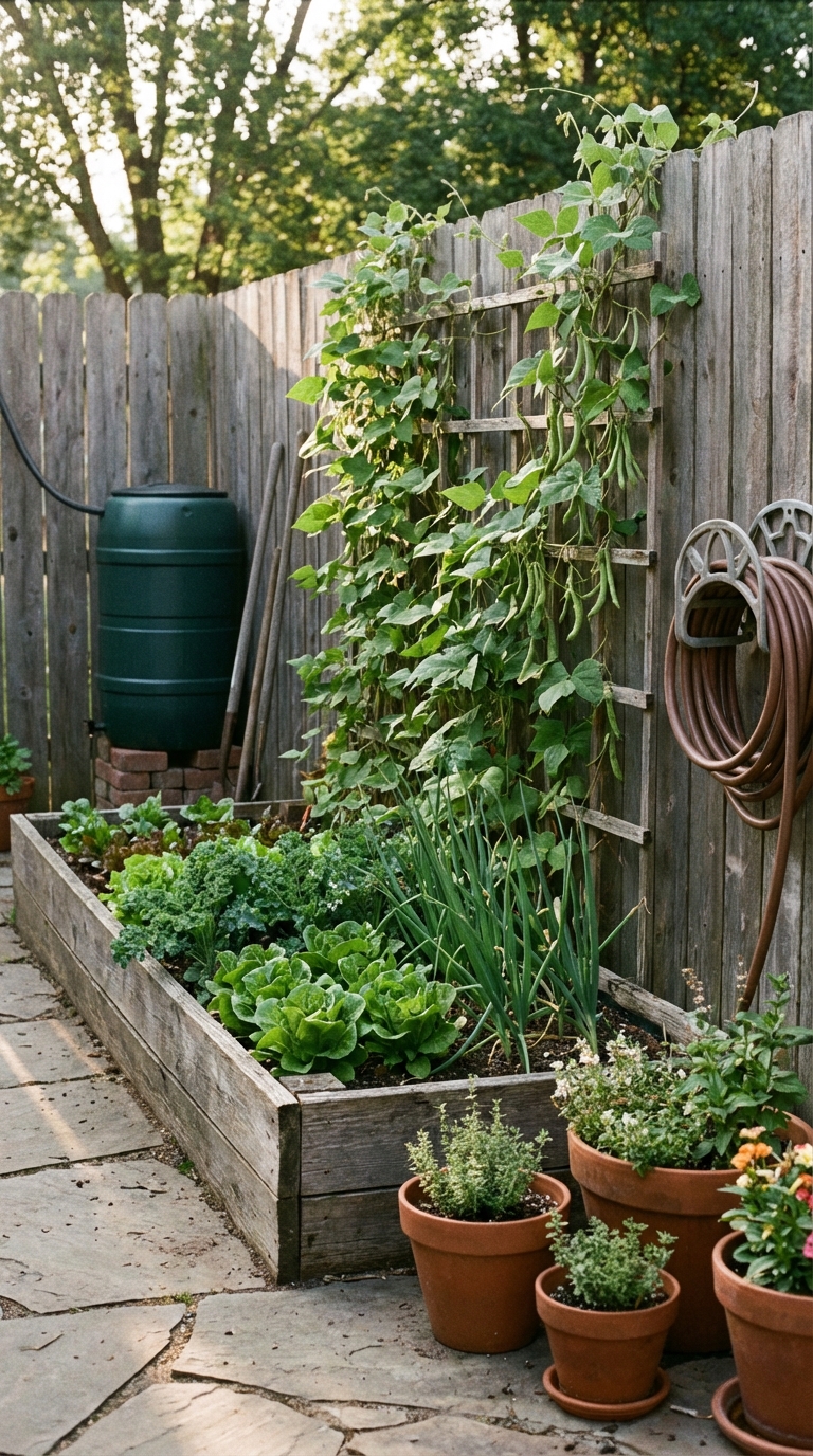 Small vegetable gardens “Fence-Line Producer”