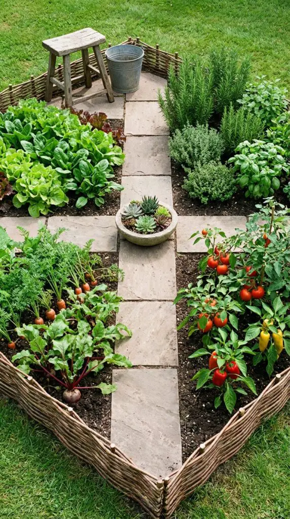Plot Gardens Examples Small Vegetable Garden Layouts: 15 Tiny Plot Ideas That Actually Work ...