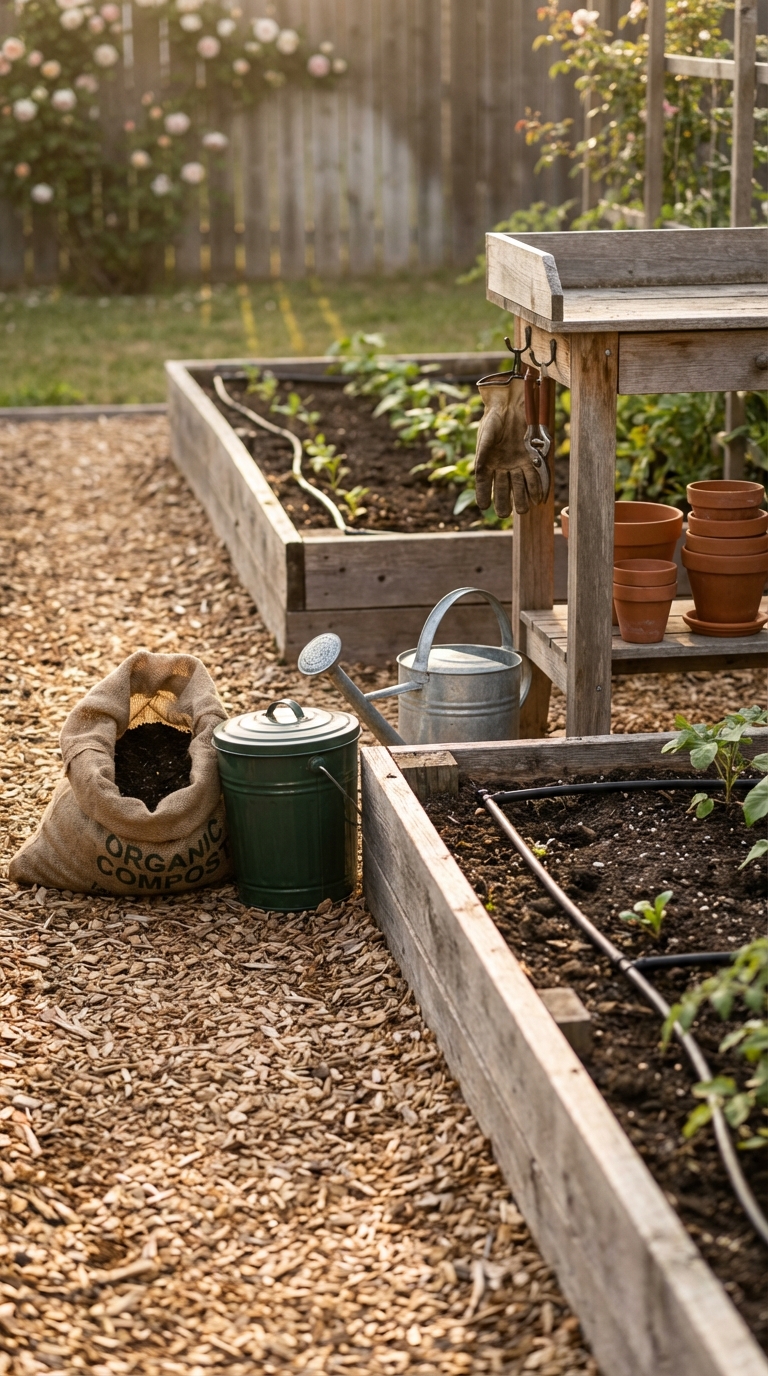 small vegetable garden