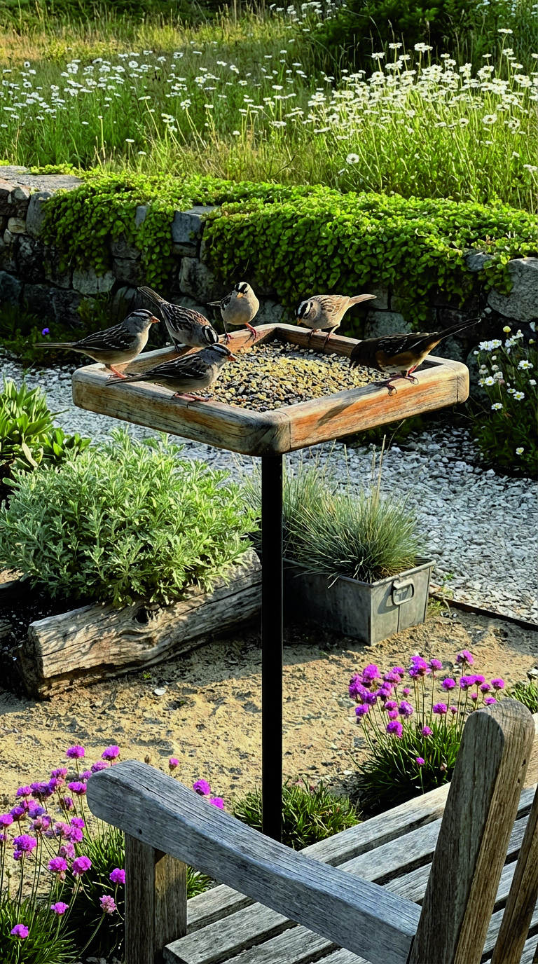 bird feeding stations