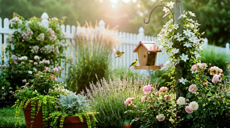 How to Design a Bird Feeder Garden