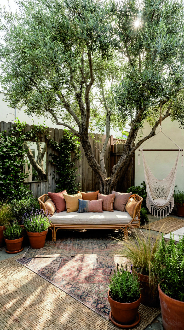 Boho Patio Design