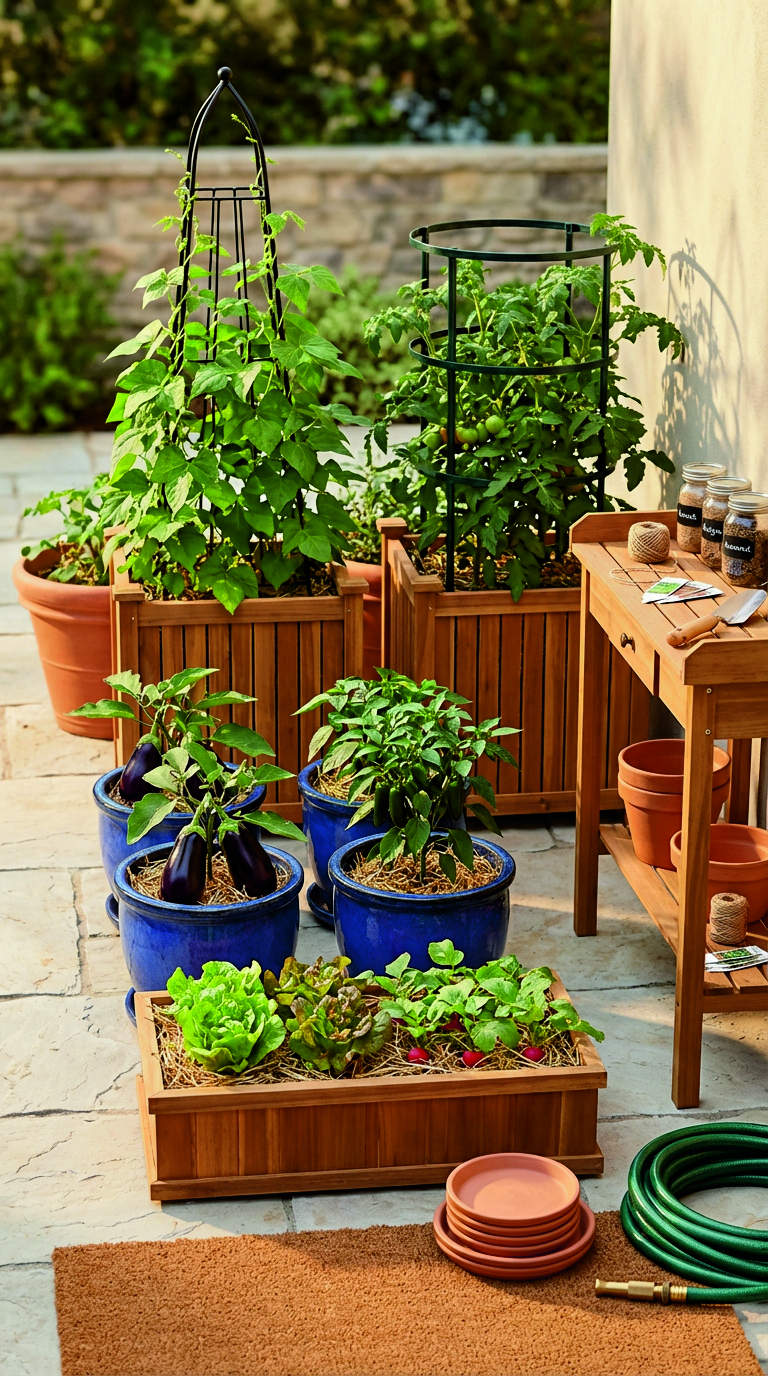 Vegetable Container Gardening 
