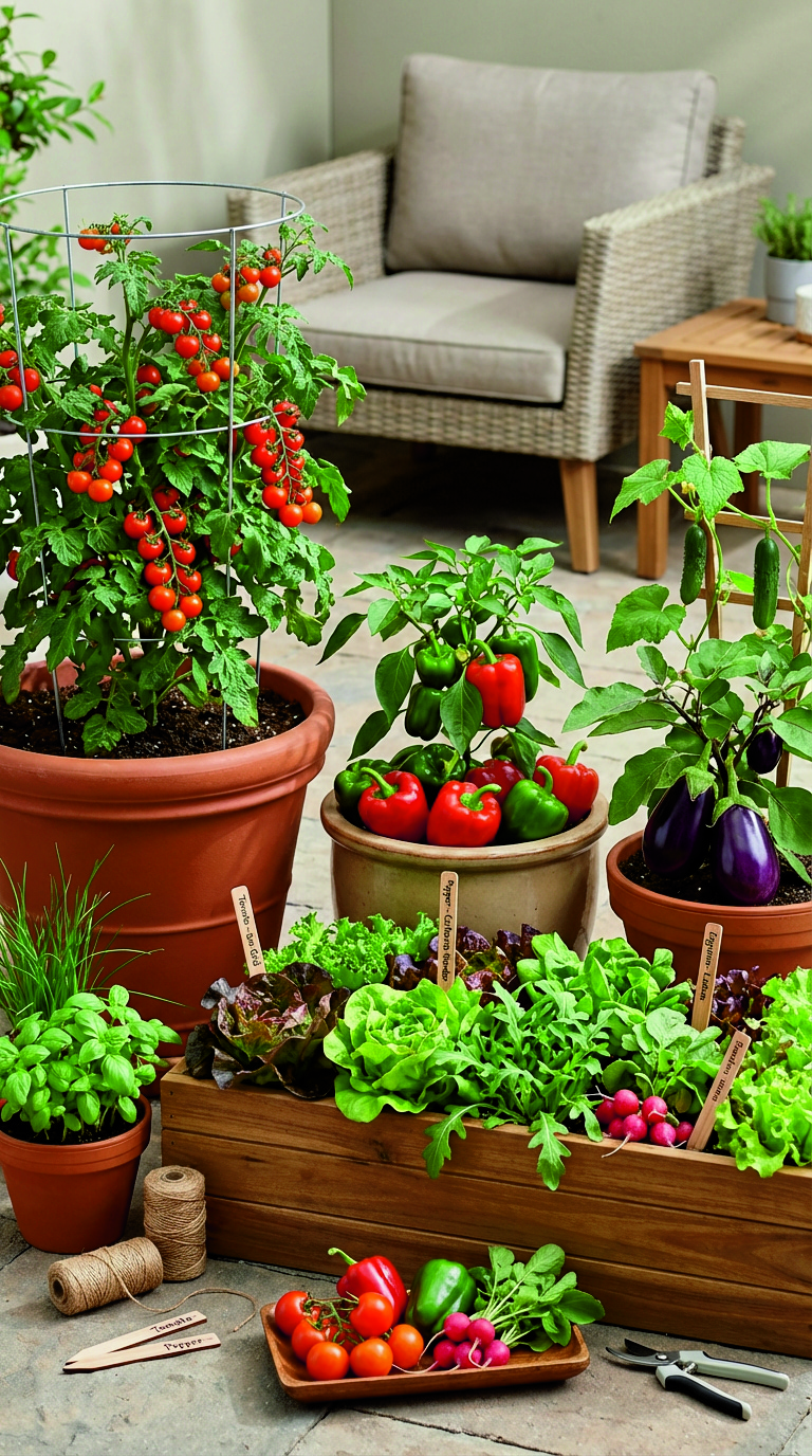 Vegetable Container Gardening 