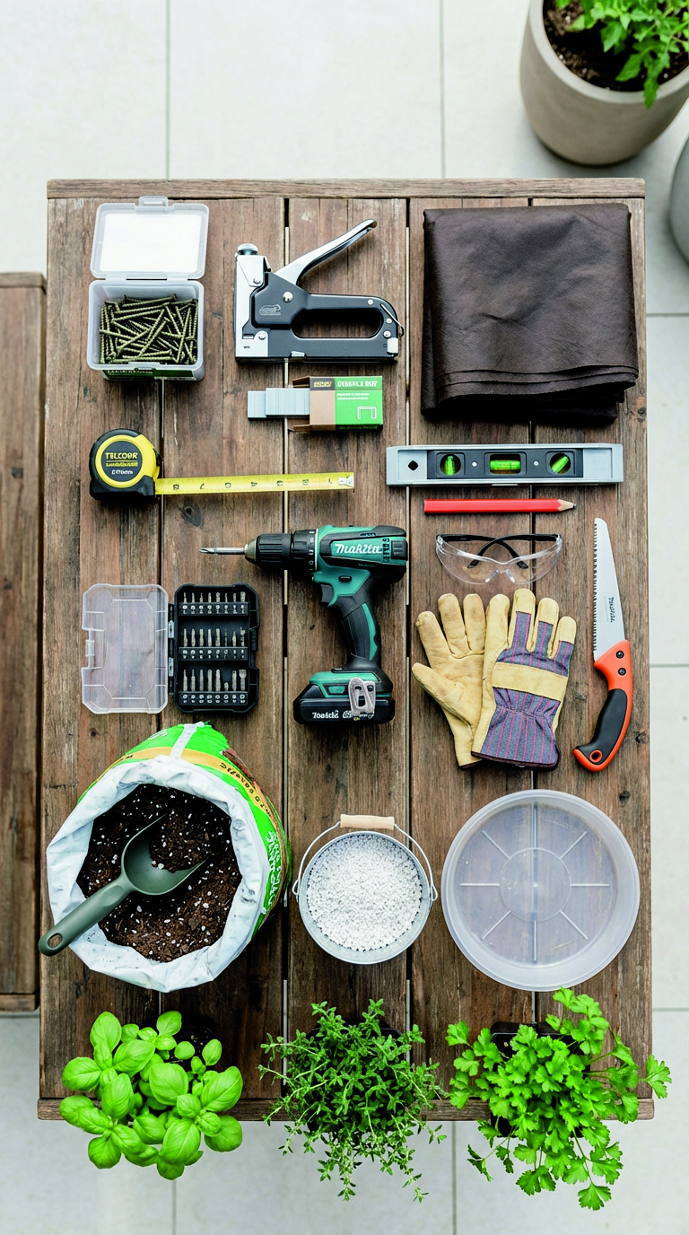 DIY Vertical Pallet Planter