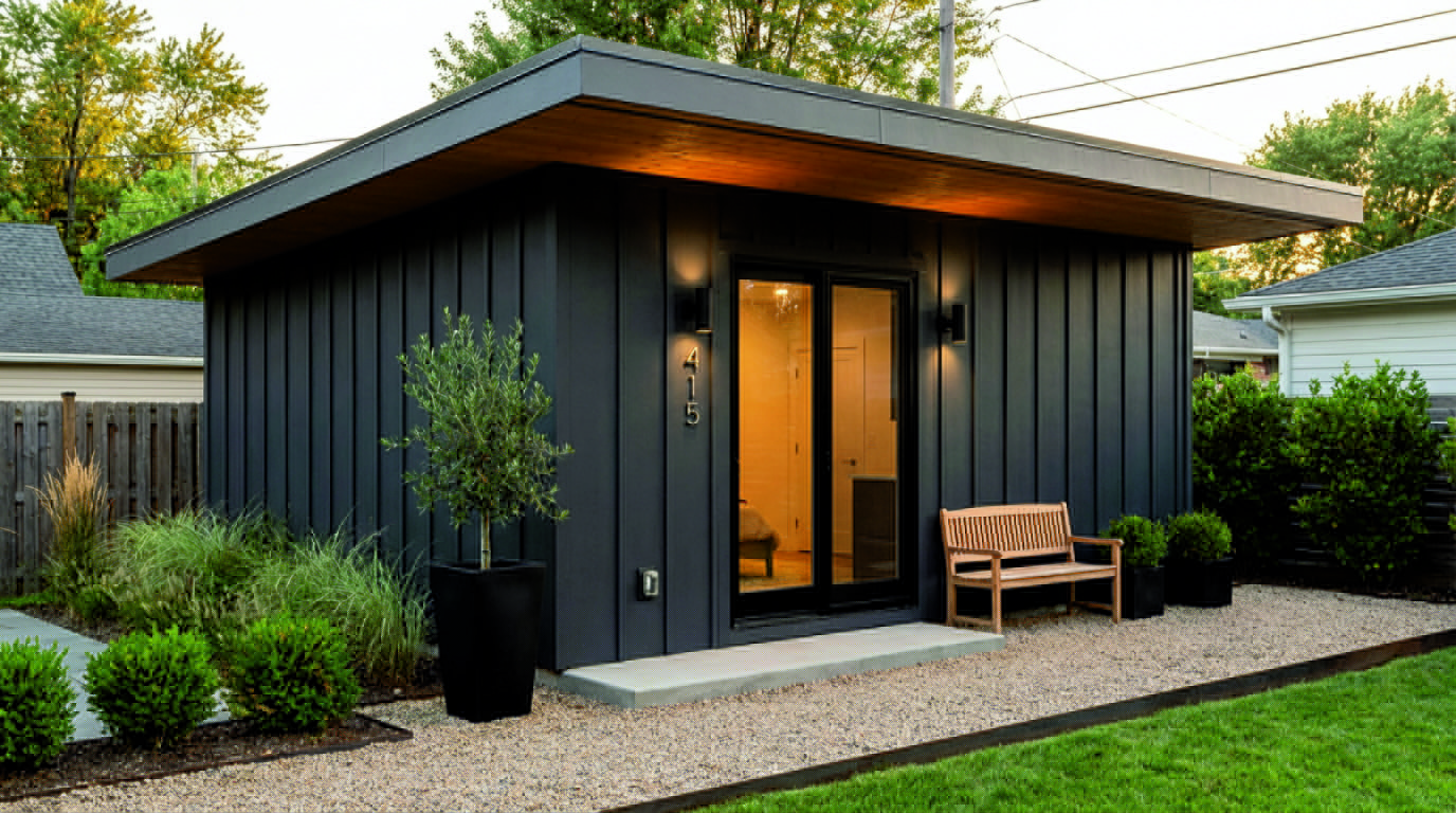 Modern Shed, Big Style: A Practical Guide to a Clean-Lined Backyard Retreat