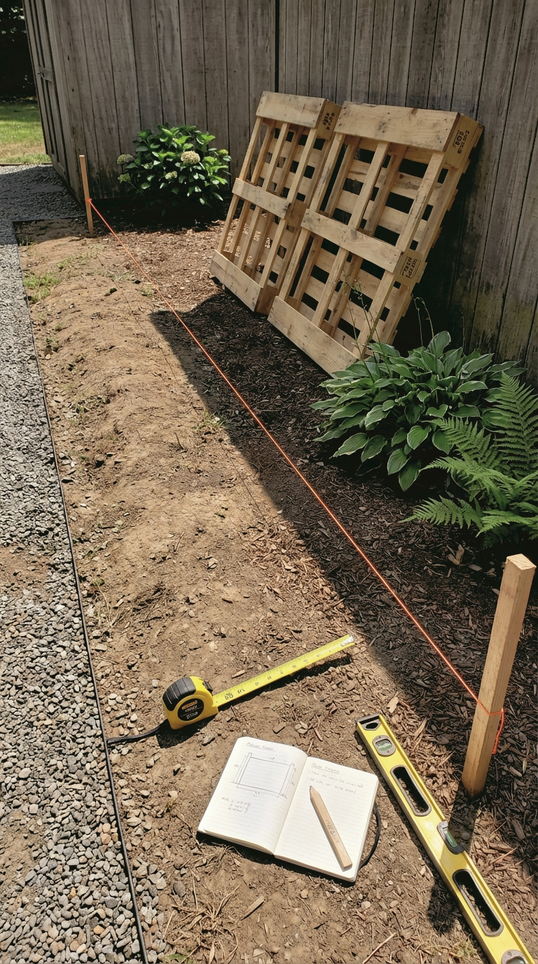 Pallet Privacy Fence