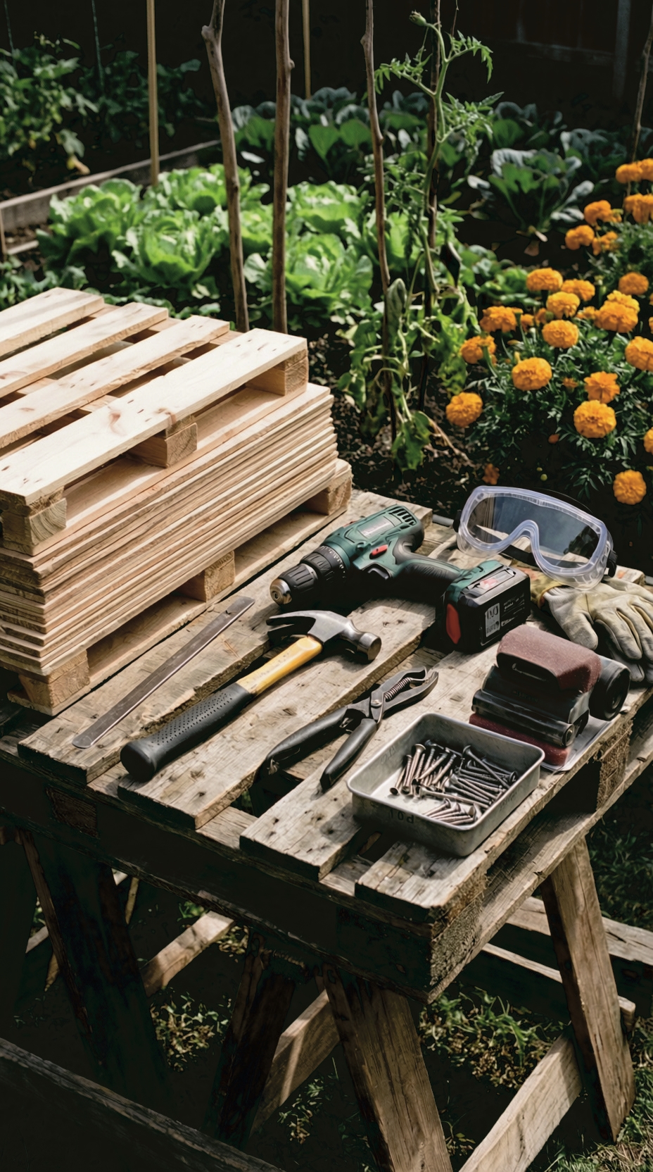 Pallet Privacy Fence