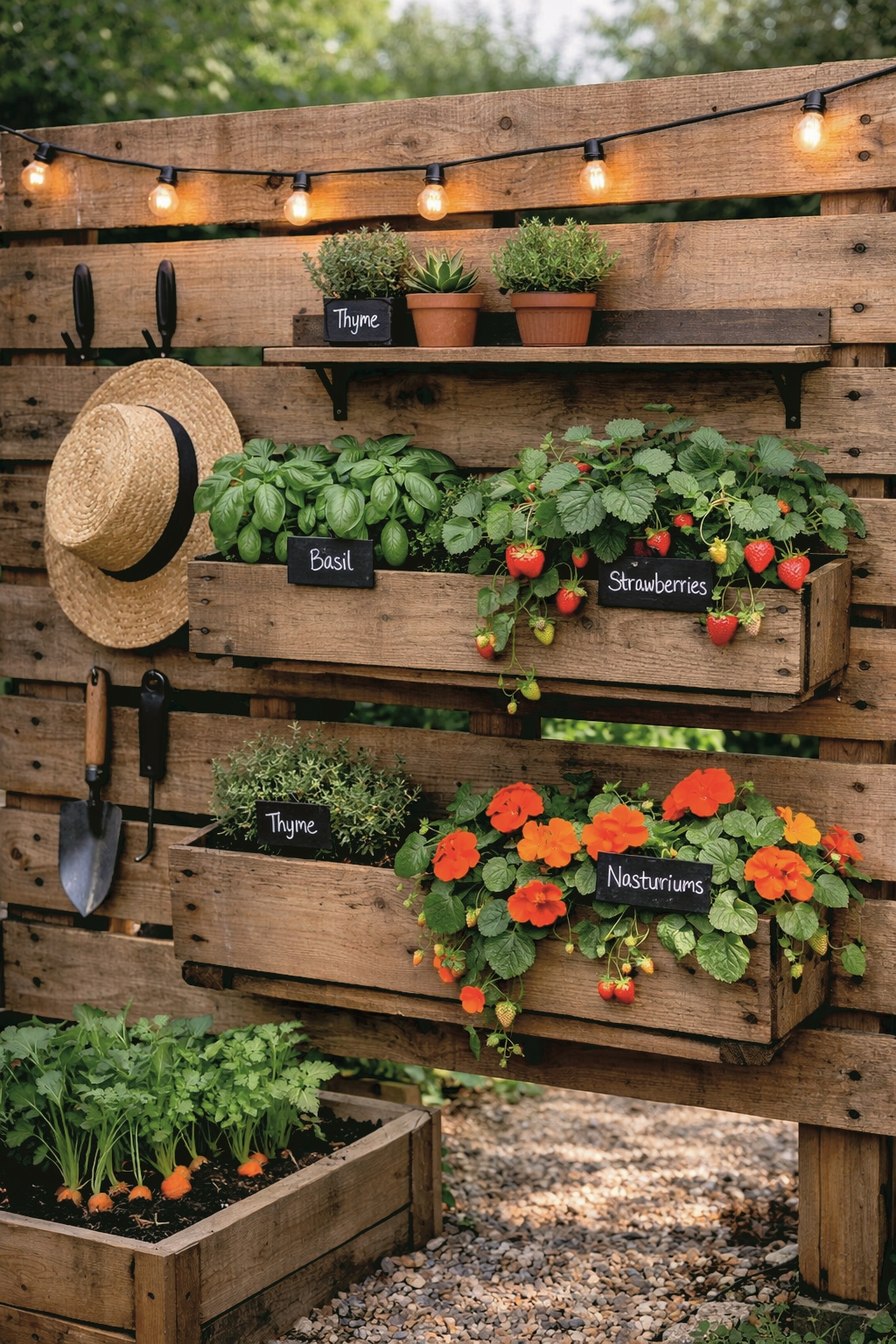 Pallet Privacy Fence