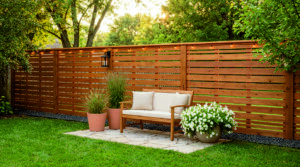 Pallet Privacy Fence