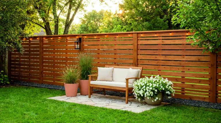 Pallet Privacy Fence