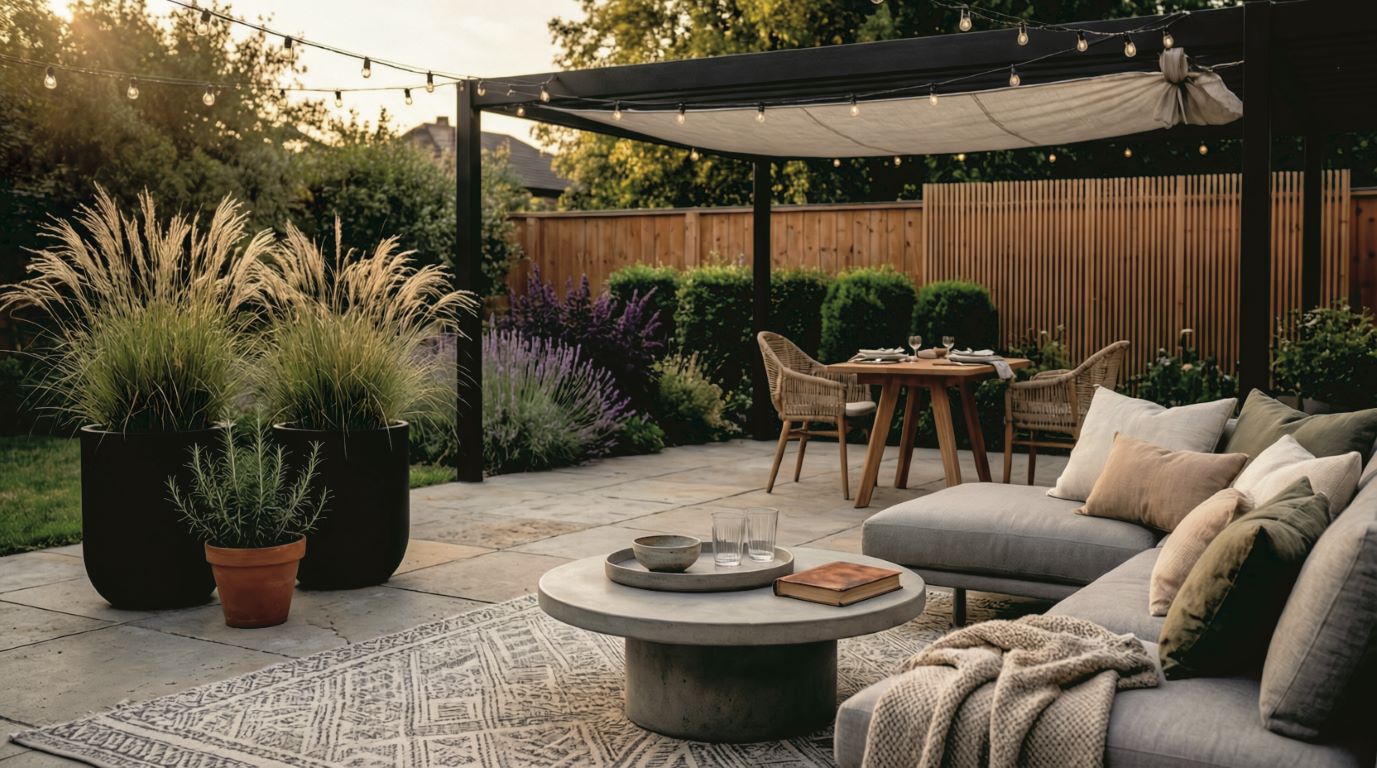 Patio Decorating Ideas That Turn a Plain Slab Into an Outdoor Room