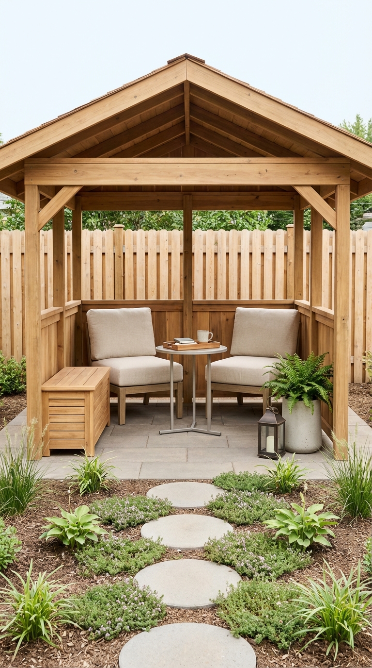 Small Garden Gazebo Ideas 
