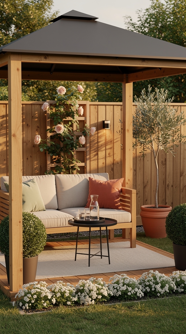 Small Garden Gazebo Ideas 