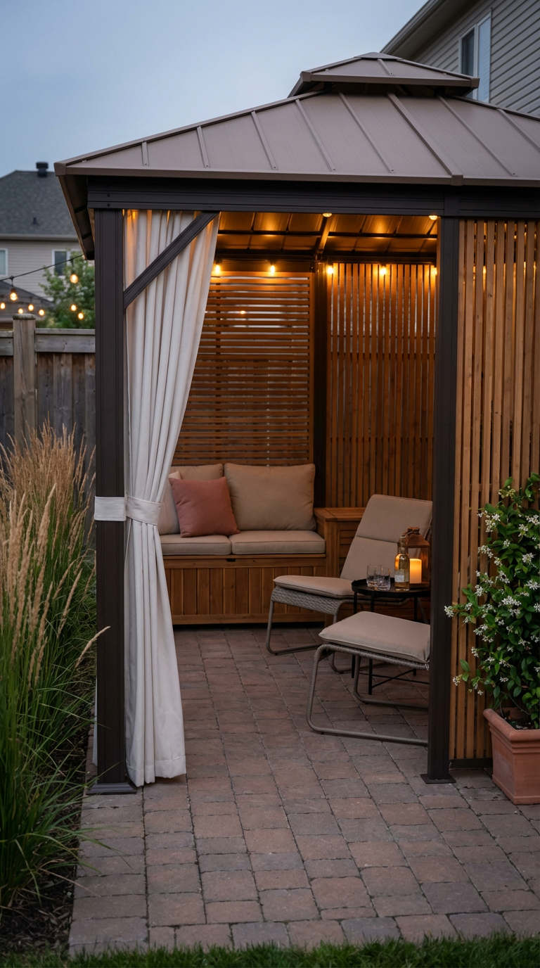 Small Garden Gazebo Ideas 