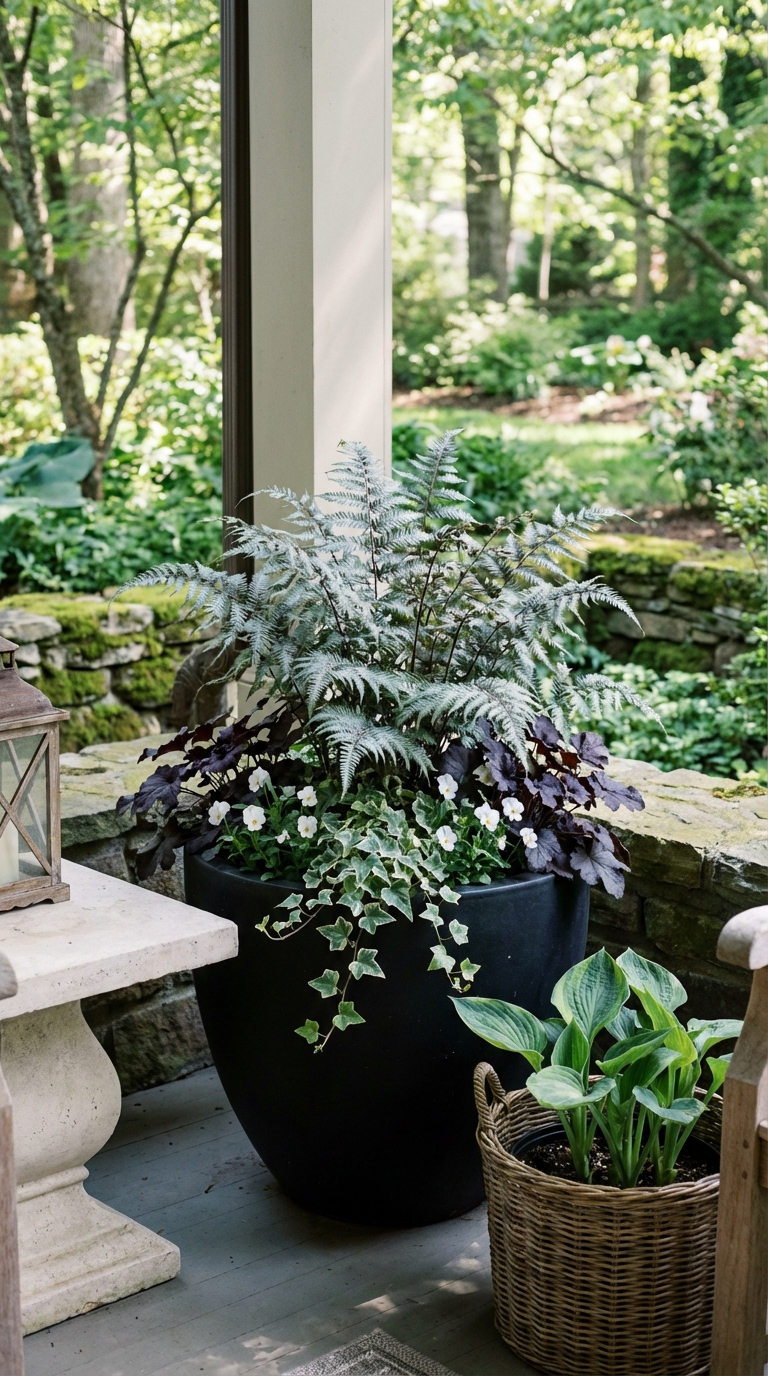 Spring Porch Planter Ideas: 
