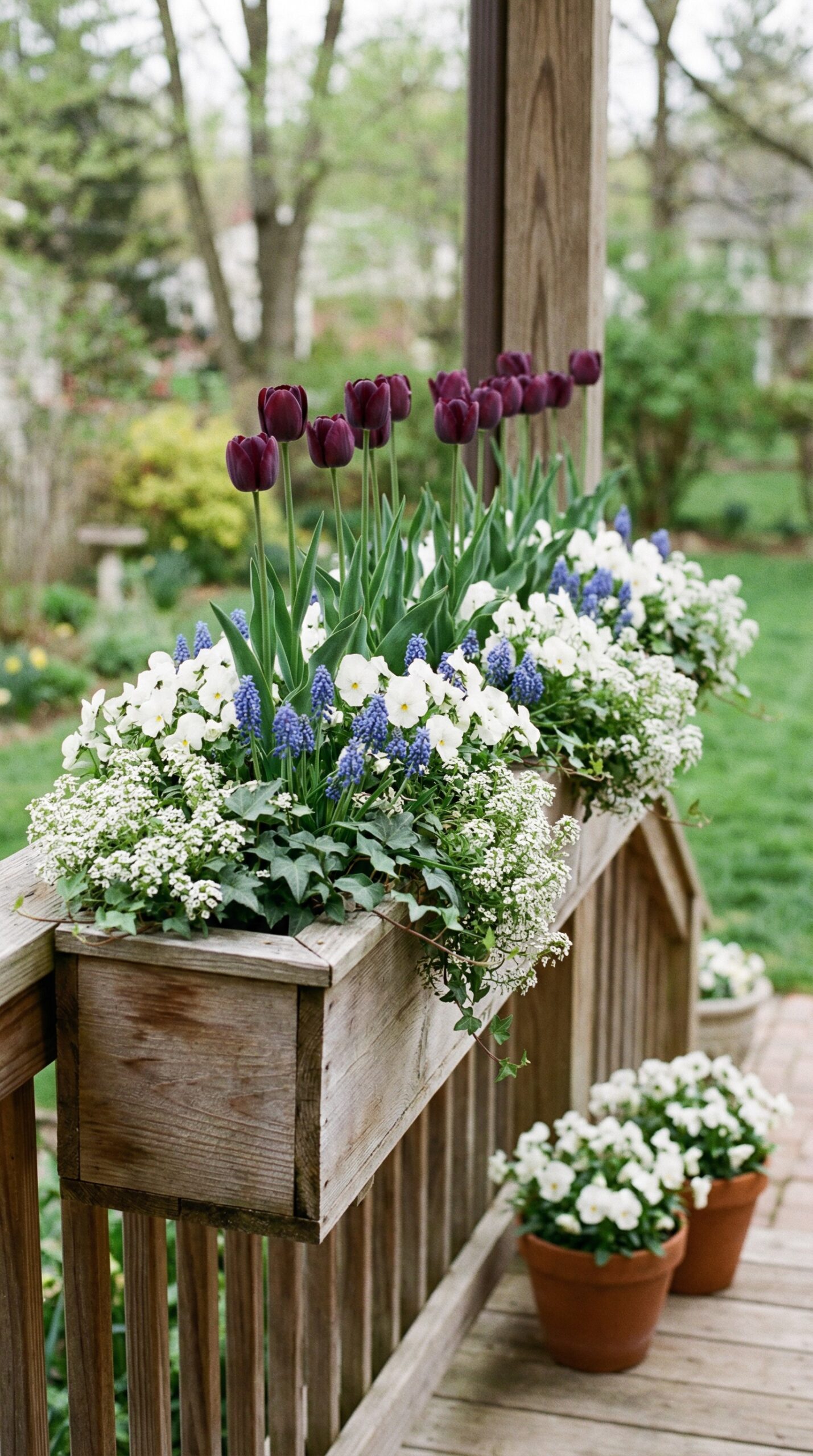 Spring Porch Planter Ideas: 