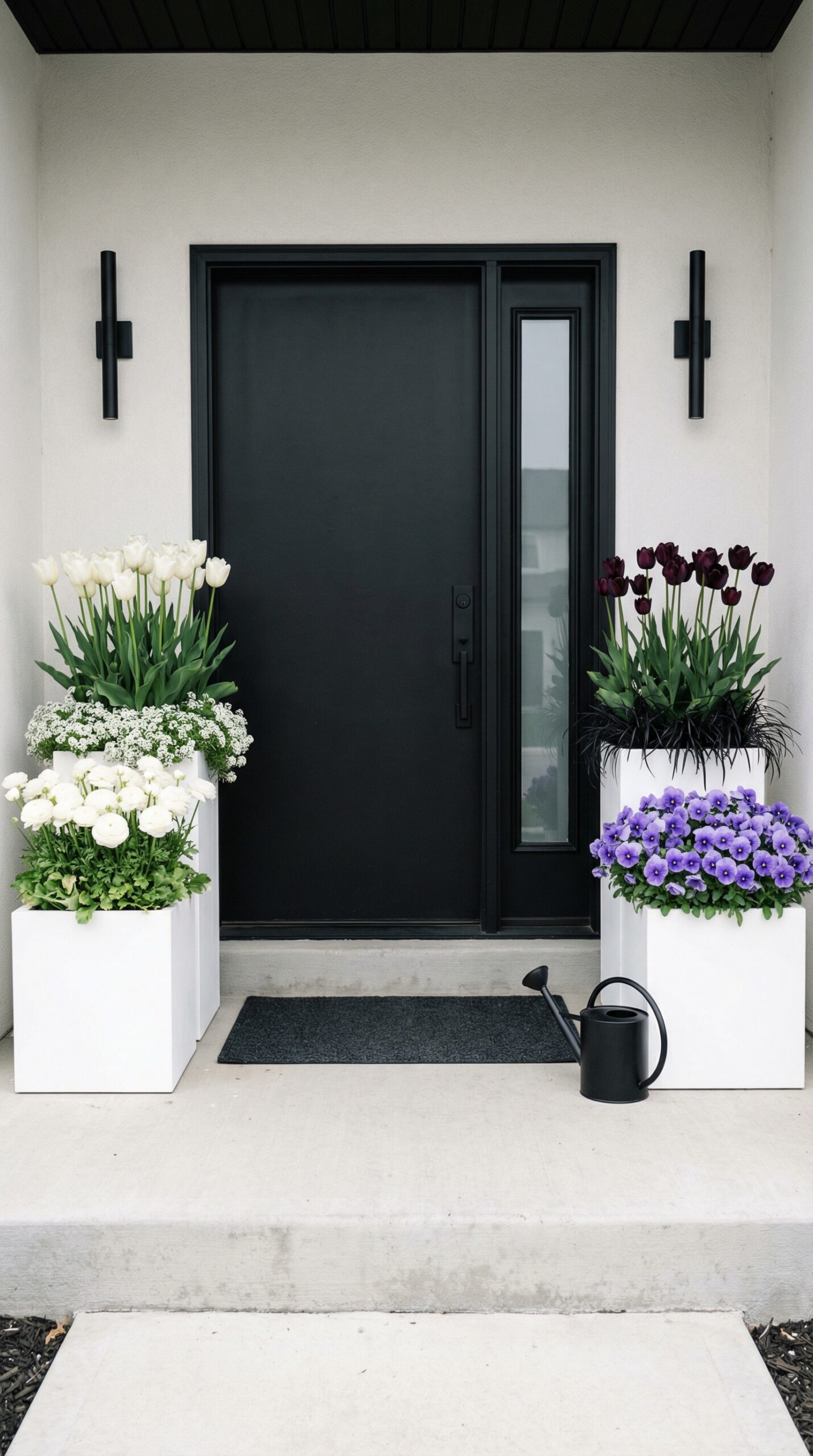 Spring Porch Planter Ideas: 