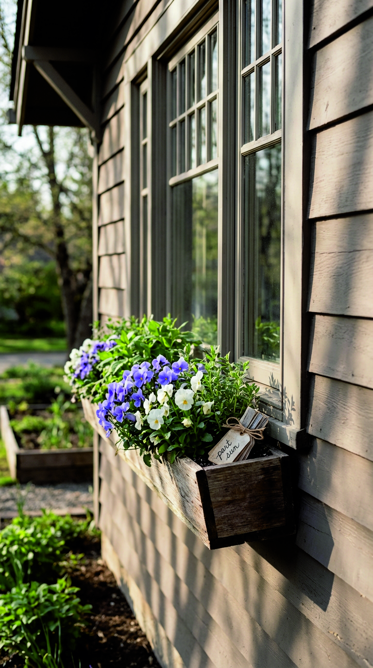 Spring Window Box