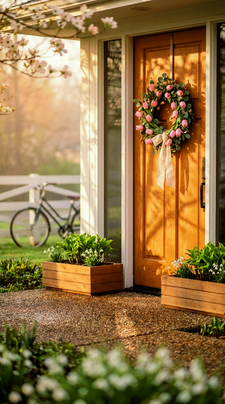 Spring Wreath for Your Front Door