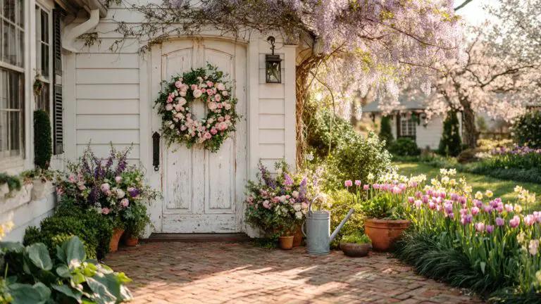Spring Wreath for Your Front Door