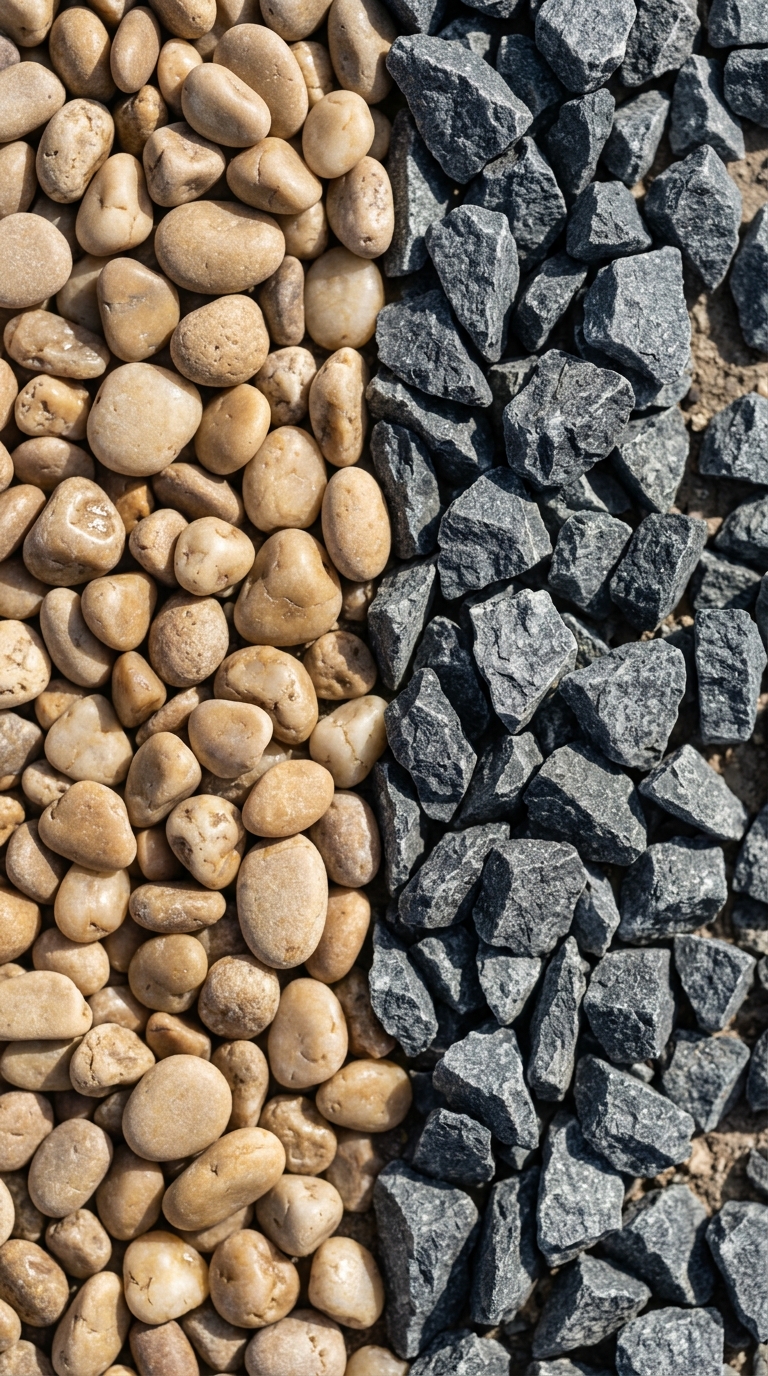 Gravel Garden Pathway - Types of gravel