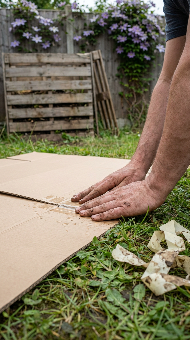 No Dig Garden: Weed Barrier