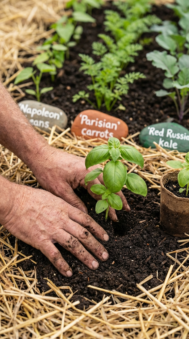No Dig Garden: Planting 