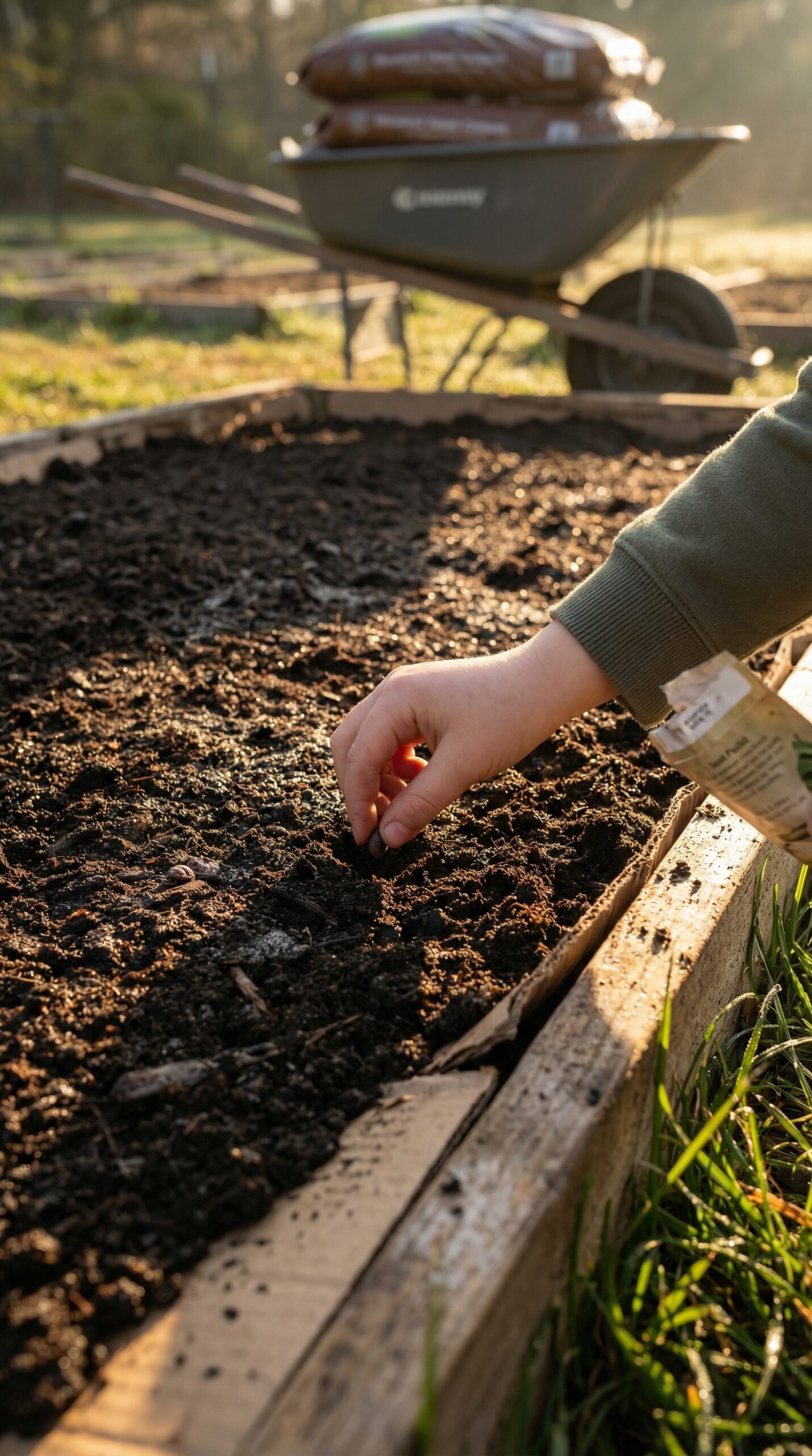 No Dig Garden: Planting 