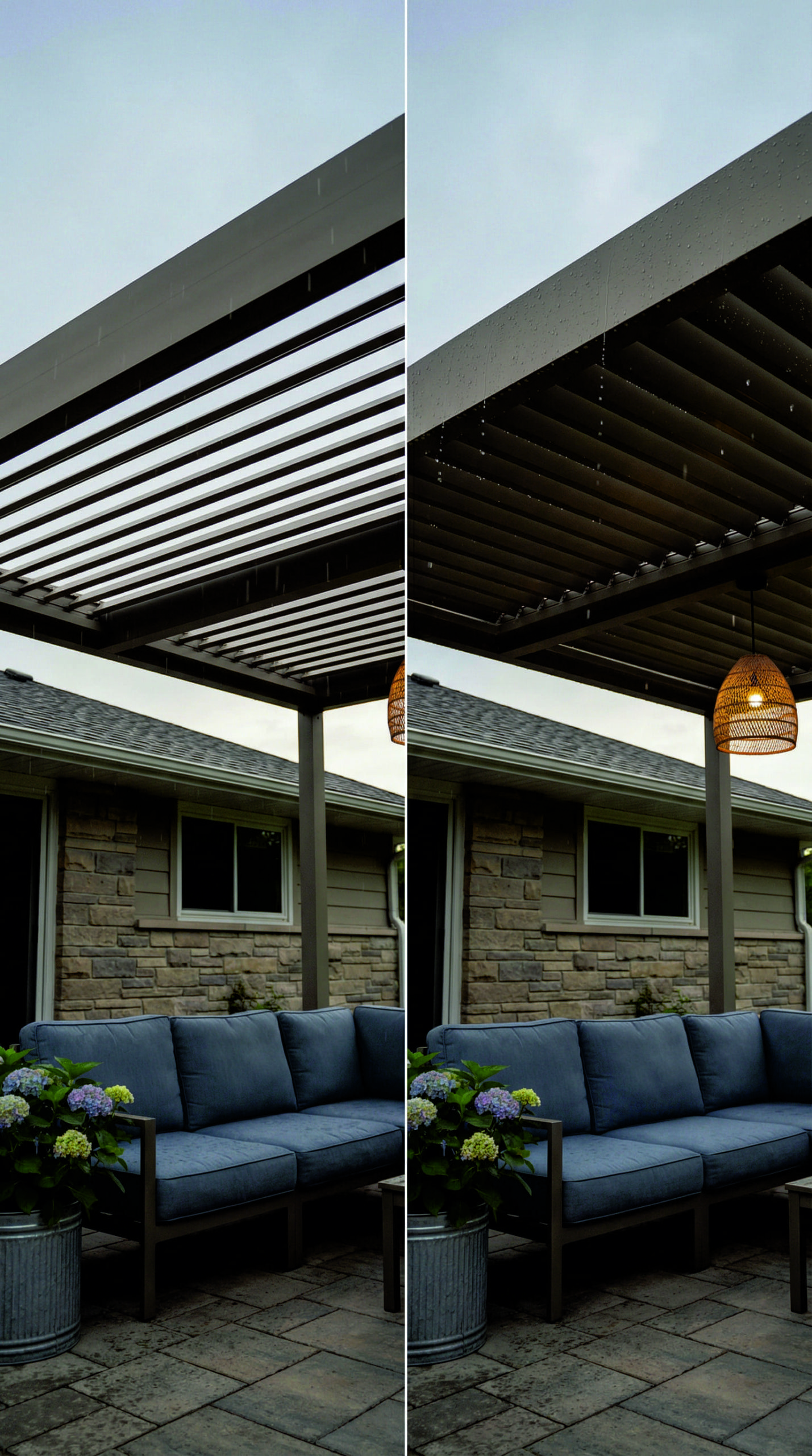 Louvered Pergola