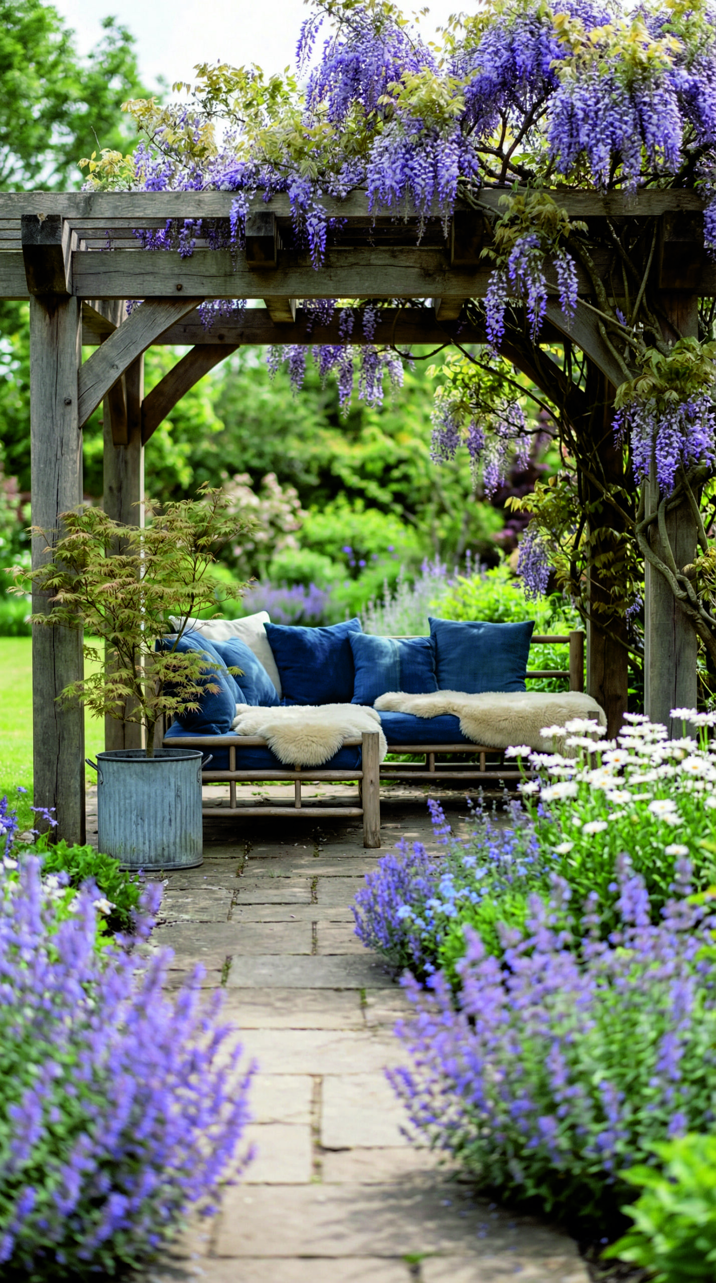 Freestanding pergola