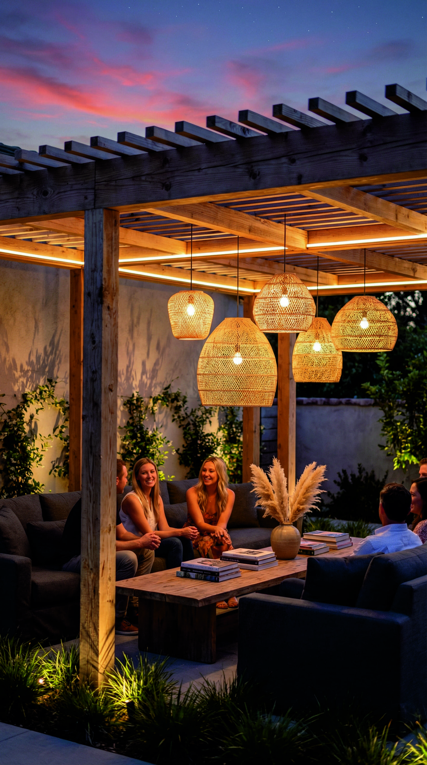 pergola lighting