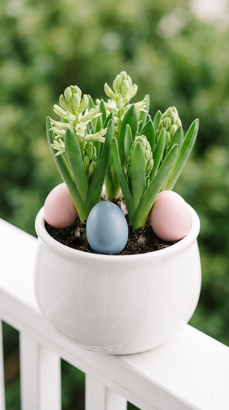 Spring Porch Styling Ideas -Holiday touches