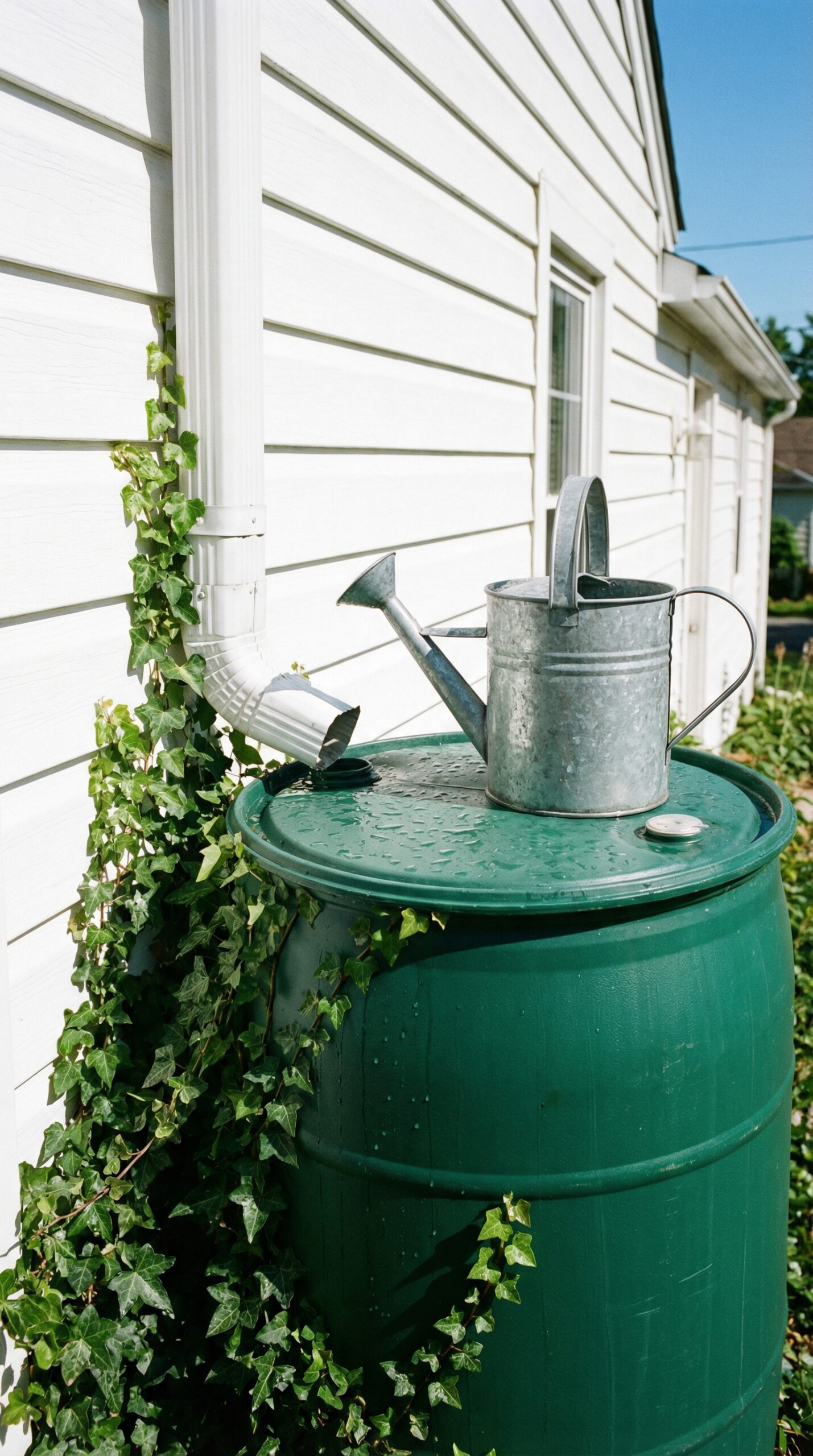 Sustainable Garden Ideas - Rainwater Collection