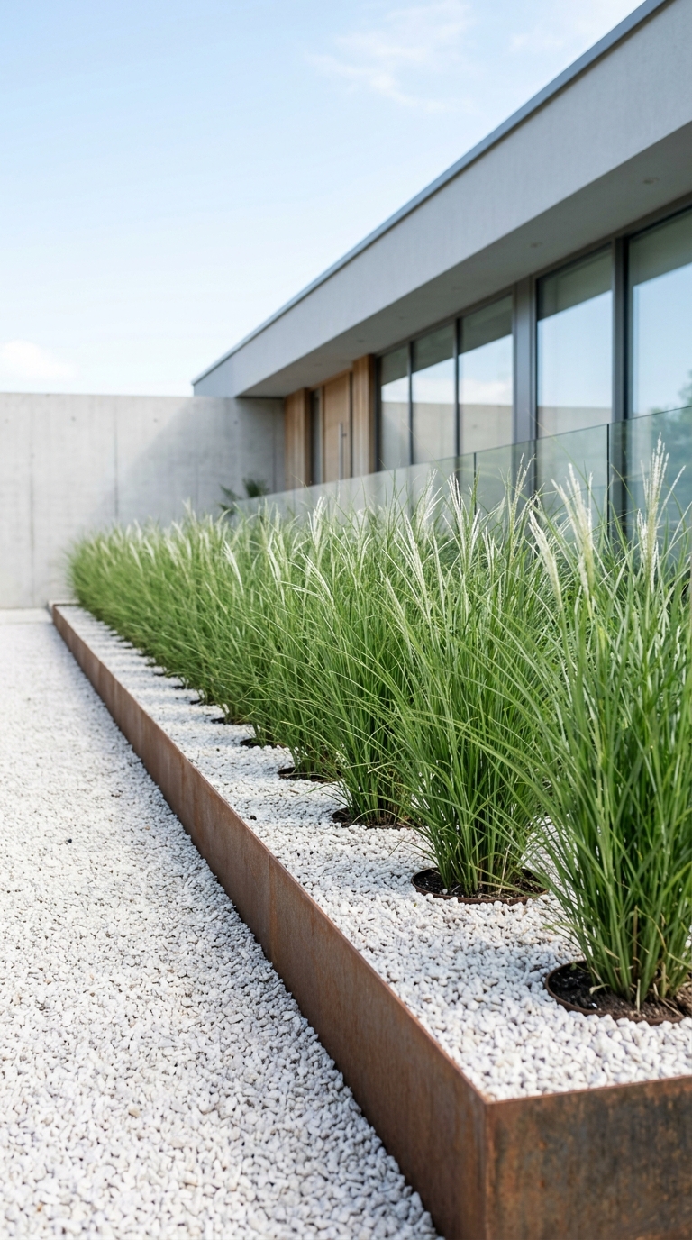 Contemporary Borders Full Sun