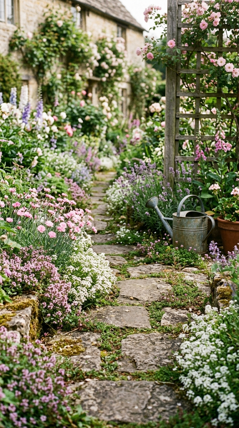 flower path aesthetic