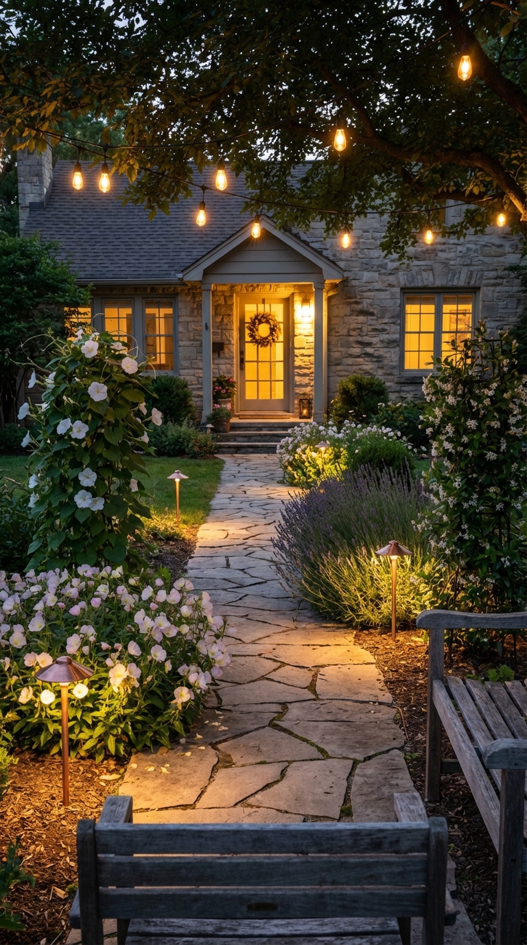 Stunning Flower Pathway