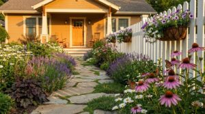 Stunning Flower Pathway