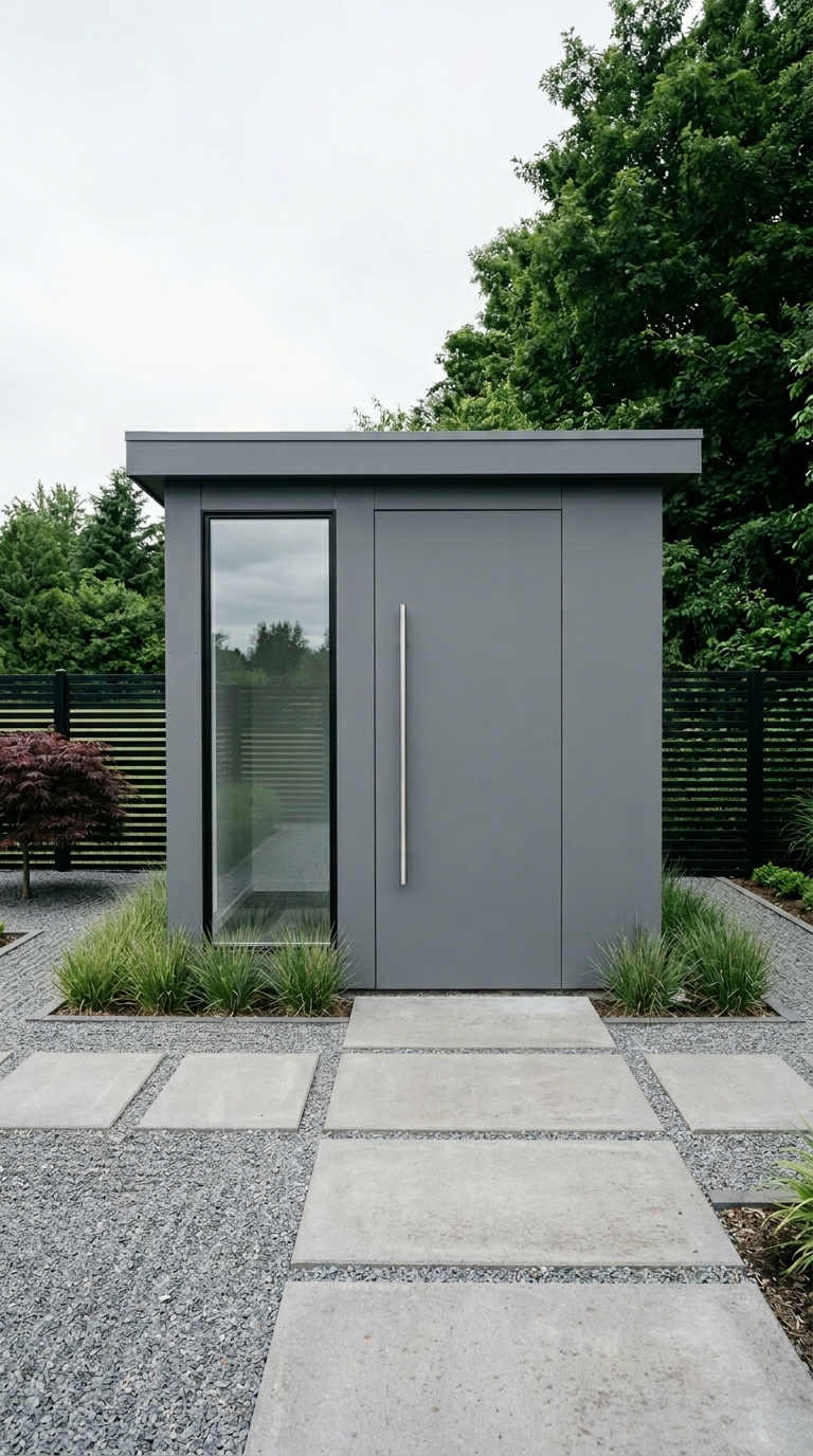 Garden Shed Decorating Ideas - Modern Minimalist